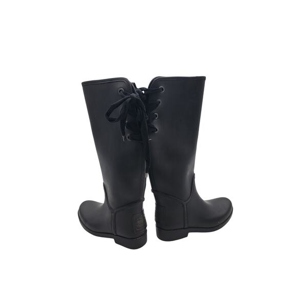 Coach Black Rubber Tristee Rain Boots - Picture 5 of 13